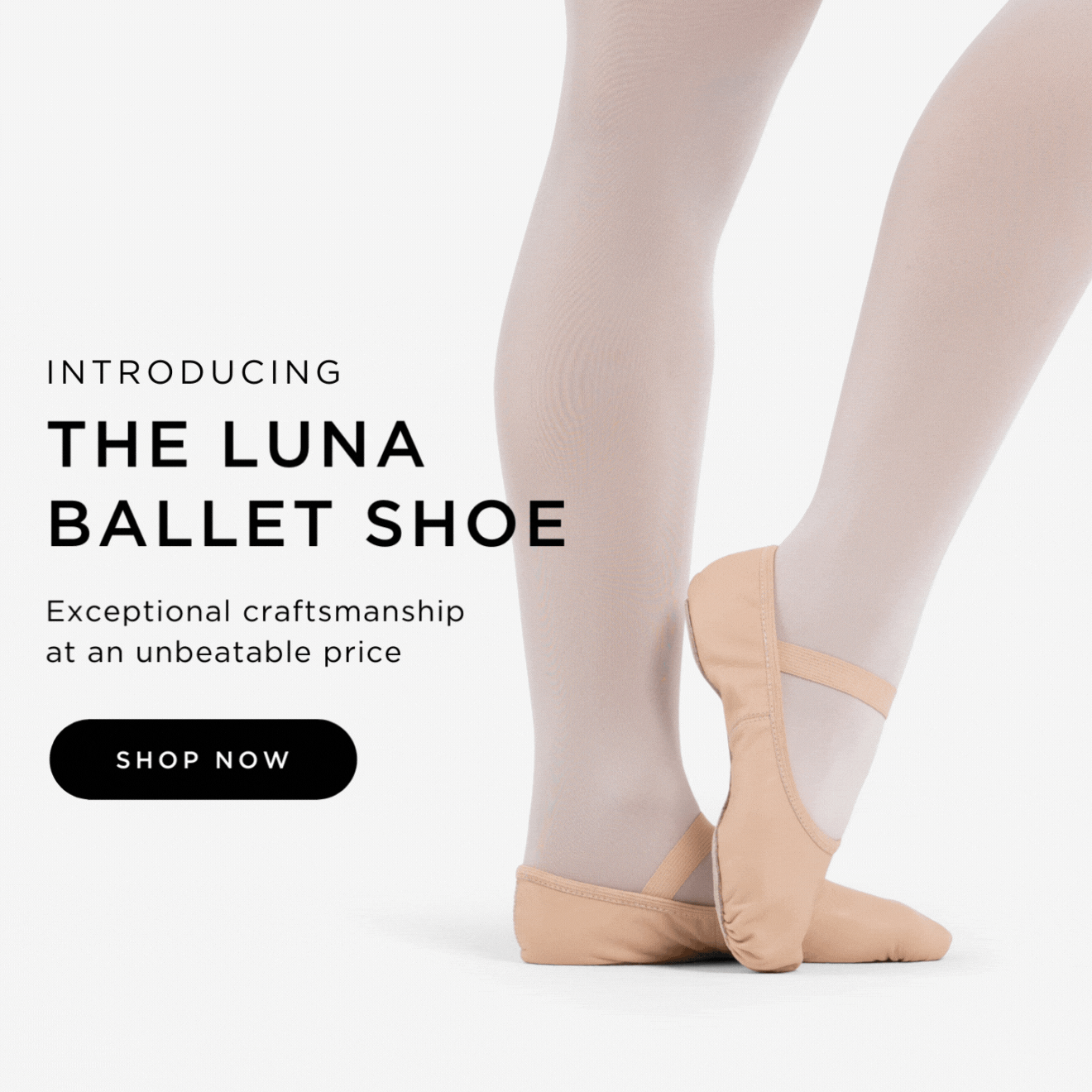 Capezio Luna - Mezze Punte Danza Classica scarpette in pelle ballerina scarpe ballo - Punto Fitness