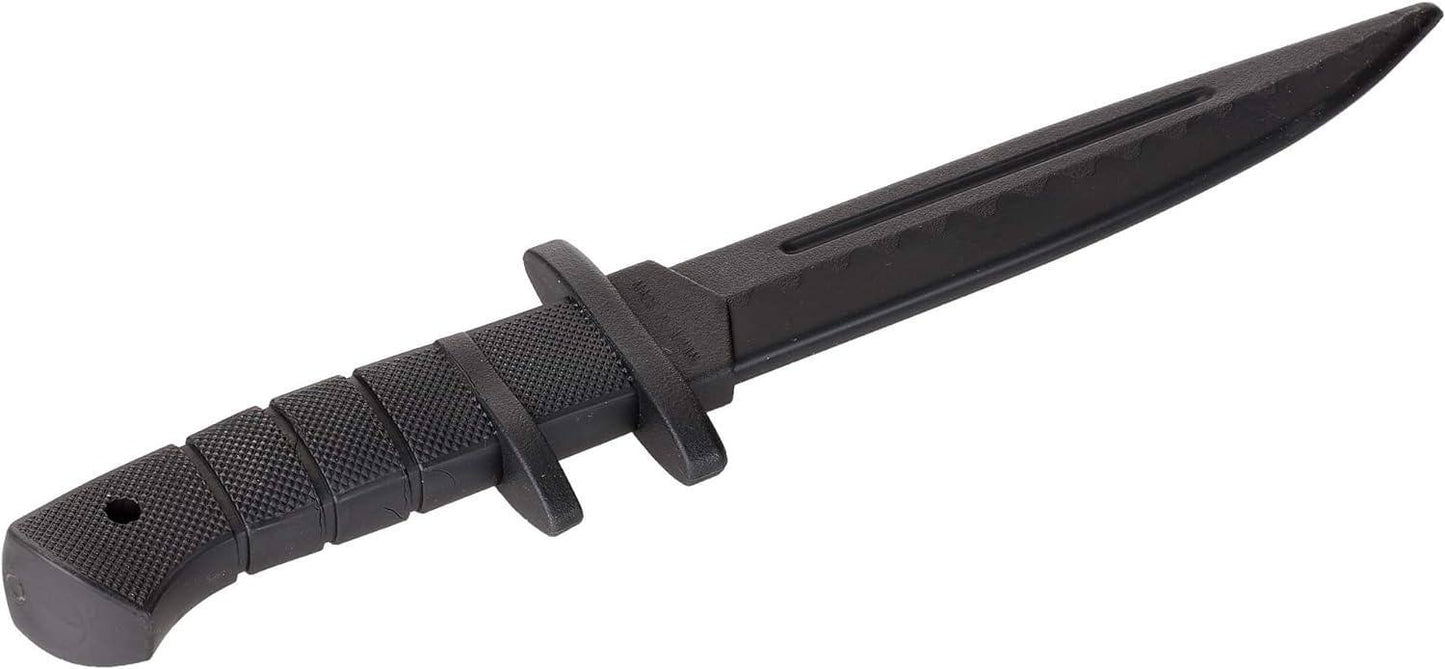 Sportech Italia - Coltello da Allenamento difesa personale - Pugnale addestramento in gomma - Autodifesa Krav Maga addestramento arti marziali self defense arma finta - Punto Fitness