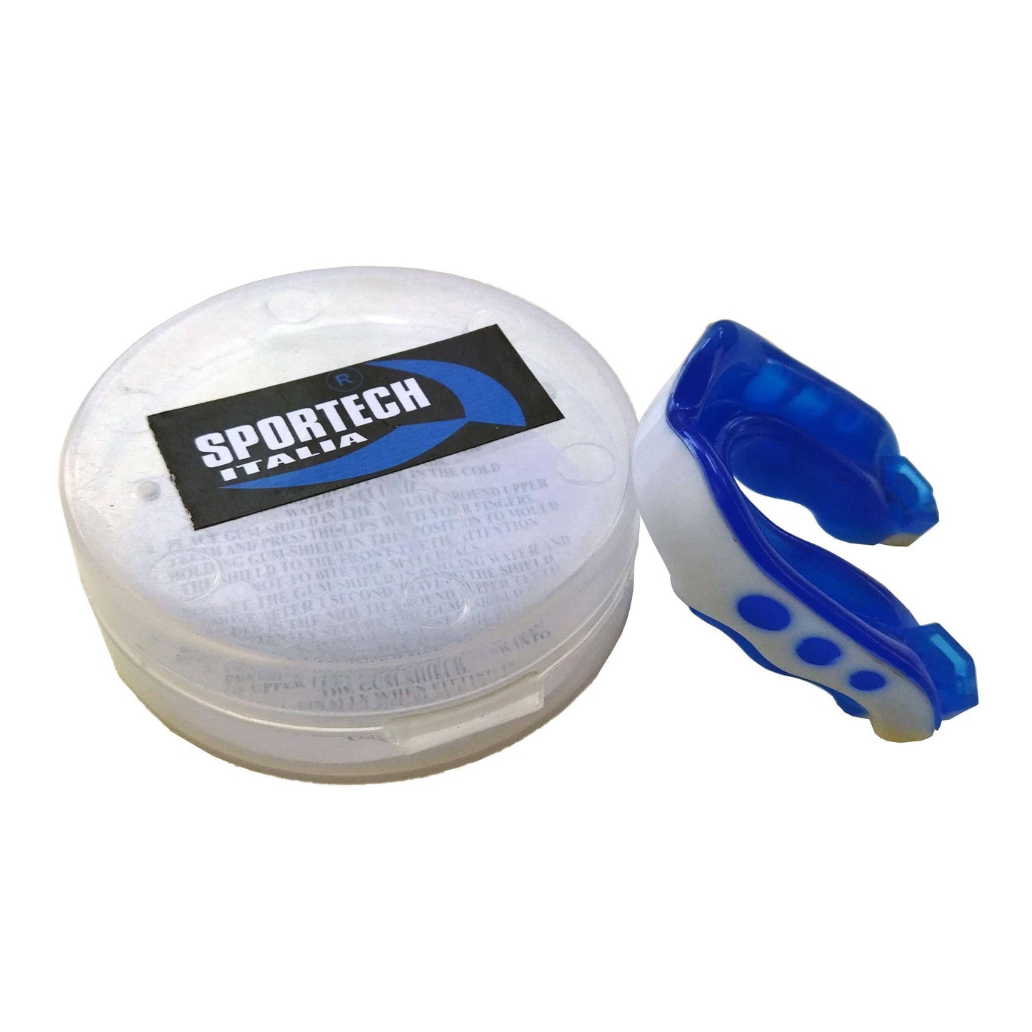 Sportech paradenti Boxe in GEL protezione denti Arti Marziali MMA Kickboxing Karate Muay Thai sport di contatto Rugby Calcio Basket Motocross - Punto Fitness