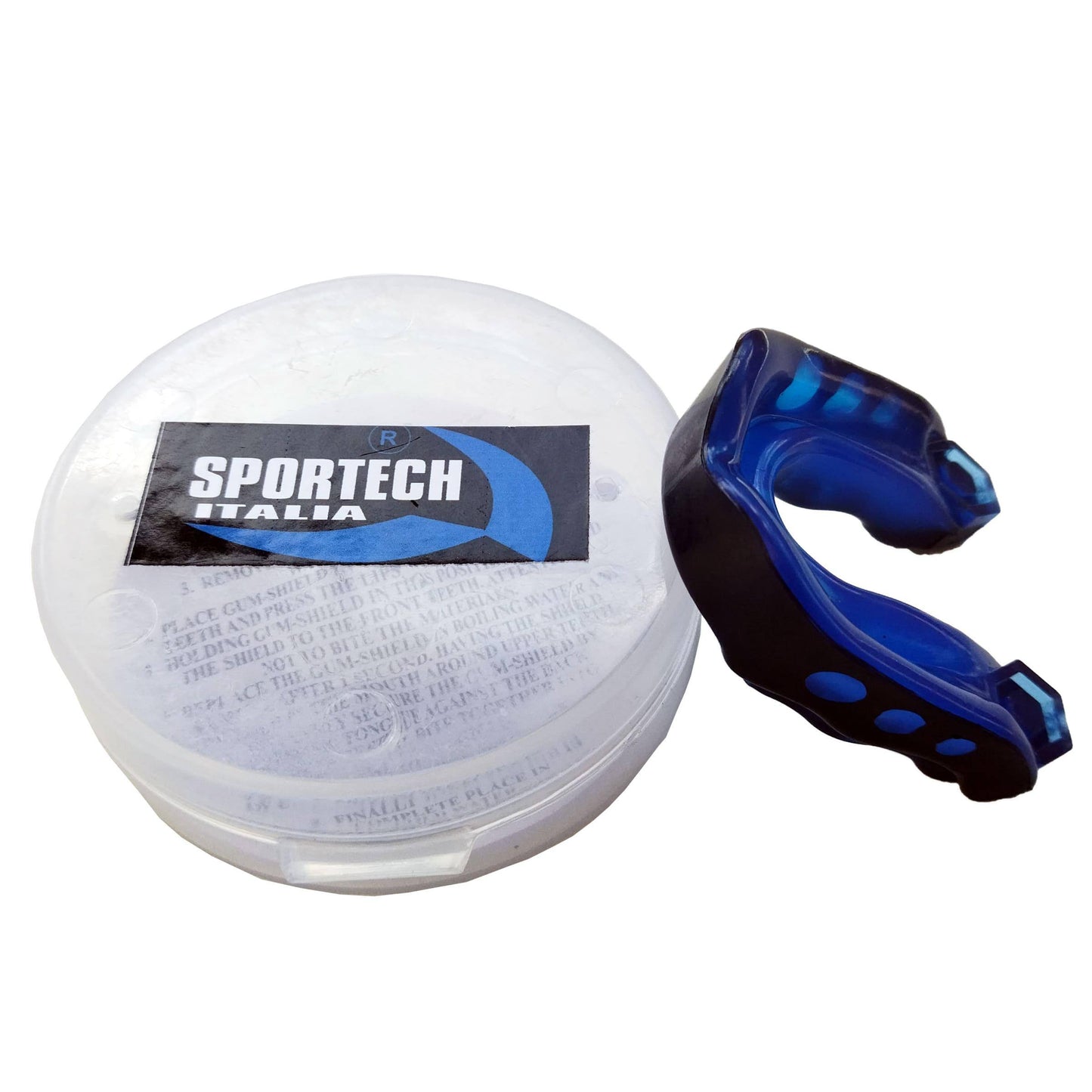 Sportech paradenti Boxe in GEL protezione denti Arti Marziali MMA Kickboxing Karate Muay Thai sport di contatto Rugby Calcio Basket Motocross - Punto Fitness