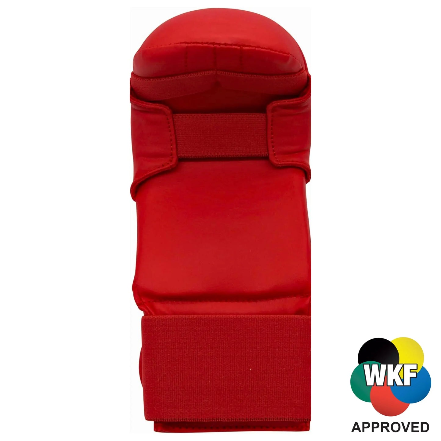 Guanto Karate Adidas - omologati WKF guantino Kumite Rosso retro mis.S-M-L-XL - Punto Fitness Potenza