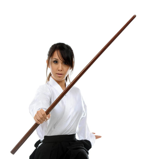 Sportech Italia - Bastone legno Jo armi da difesa personale Arti Marziali Aikido Kobudo Iaido Jodo lifestyle - Punto Fitness Potenza