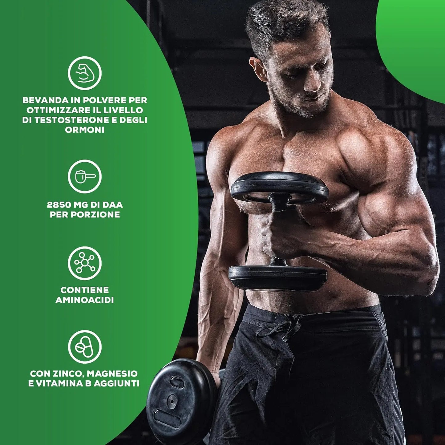 BioTechUSA - TST + GH DAA AKG glutammina carnitina ornitina zinco magnesio - Punto Fitness Potenza