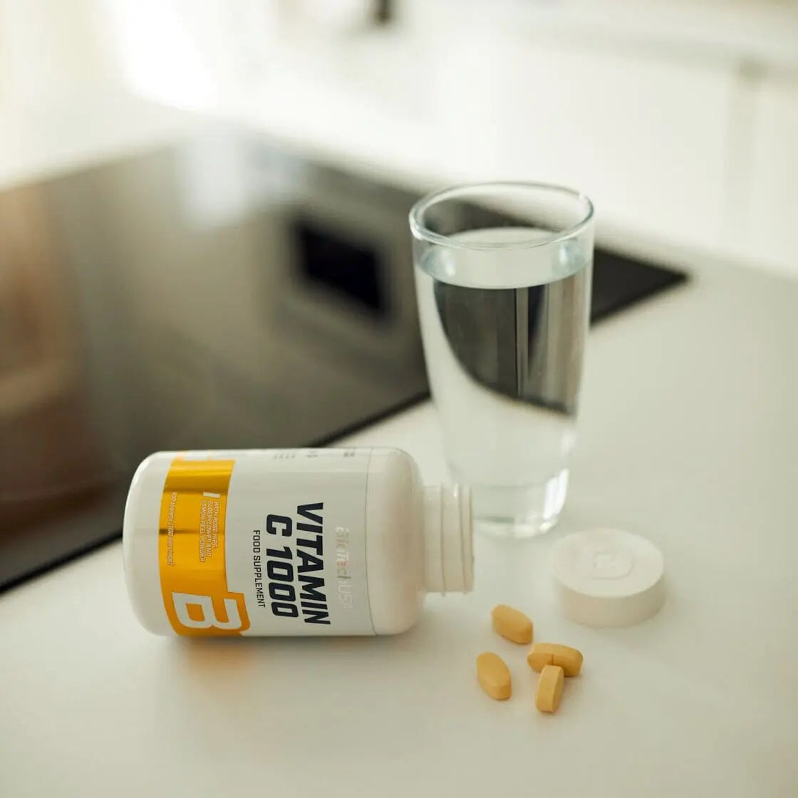Biotech Vitamin C con Bioflavonoidi - Vitamina C 1000mg 250 capsule - Punto Fitness Potenza