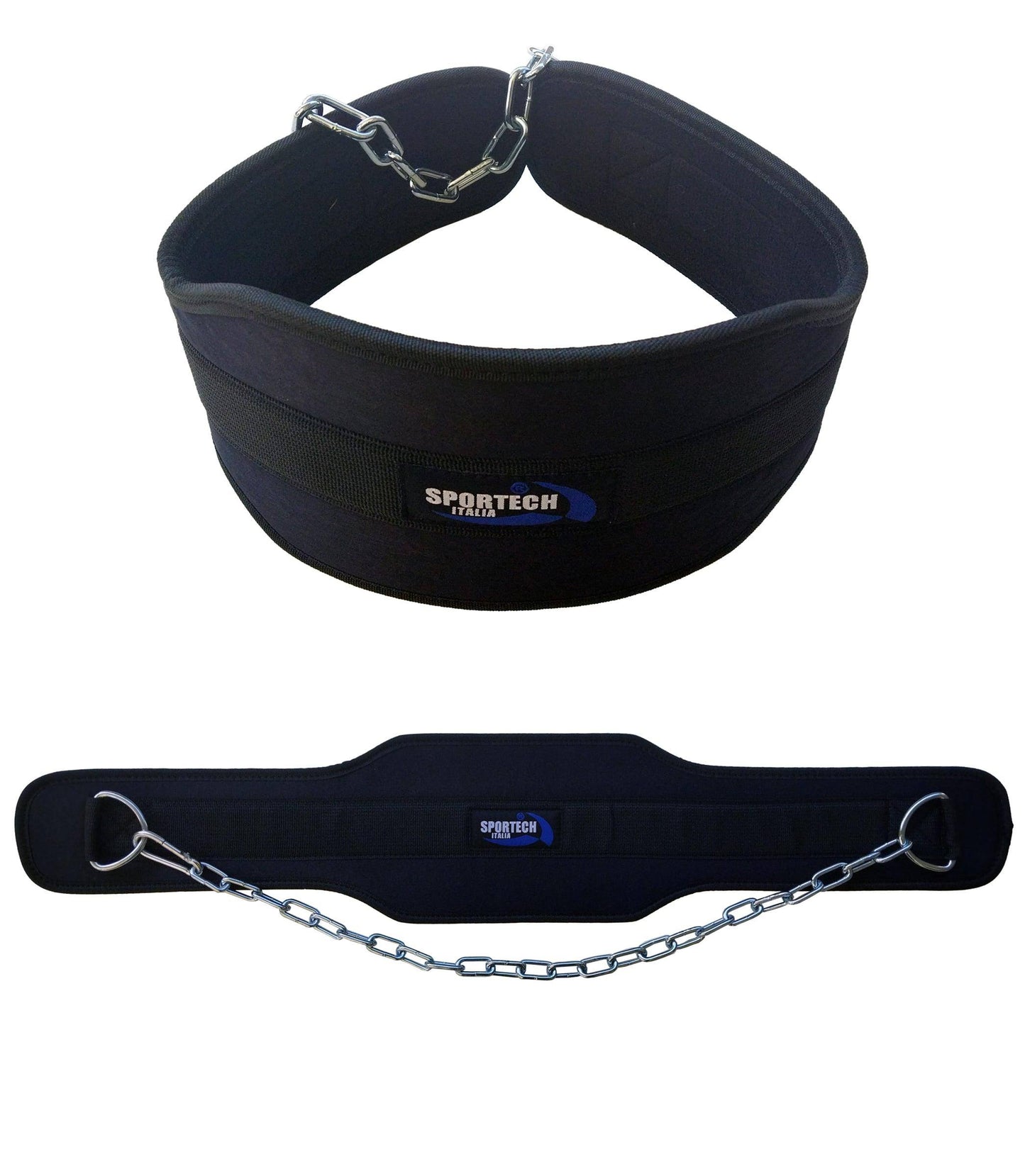 Sportech Italia - Cintura Palestra Sovraccarico Powerlifting Body Building Sollevamento Pesi - Punto Fitness Potenza
