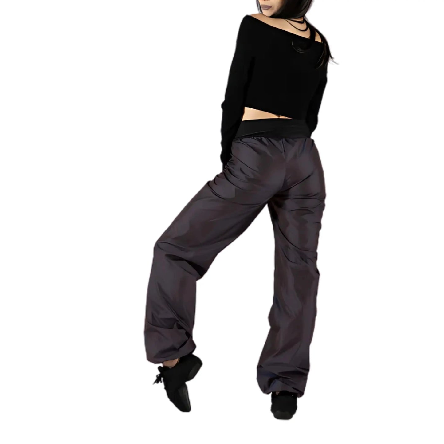 Pantaloni Sudorella Neri Dansez Vous Sauna ideali per danza classica e moderna, mantieni i muscoli caldi e migliora i tuoi allenamenti. - Punto Fitness Potenza
