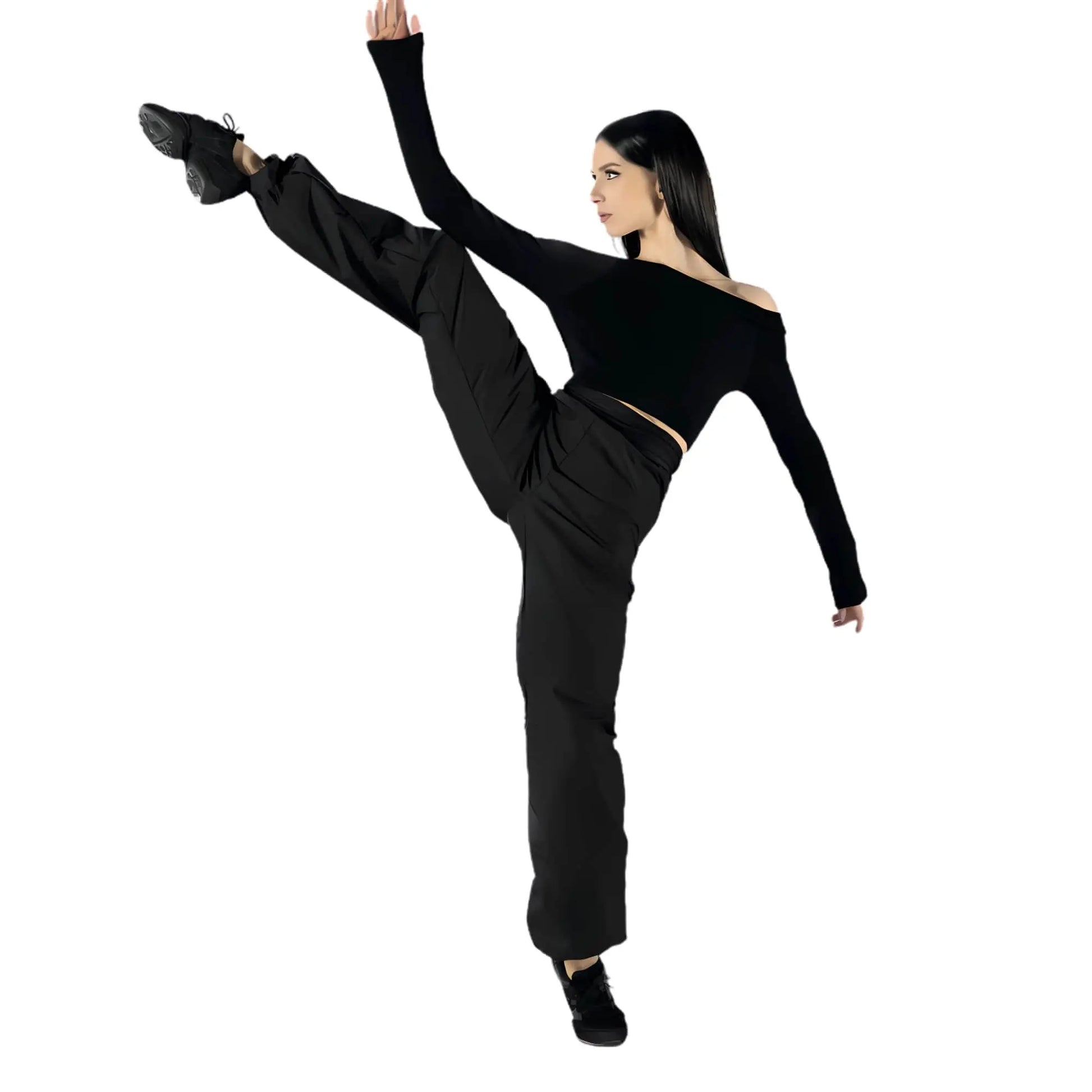 Pantaloni Sudorella Dansez Vous Sauna ideali per danza classica e moderna, mantieni i muscoli caldi e migliora i tuoi allenamenti. - Punto Fitness