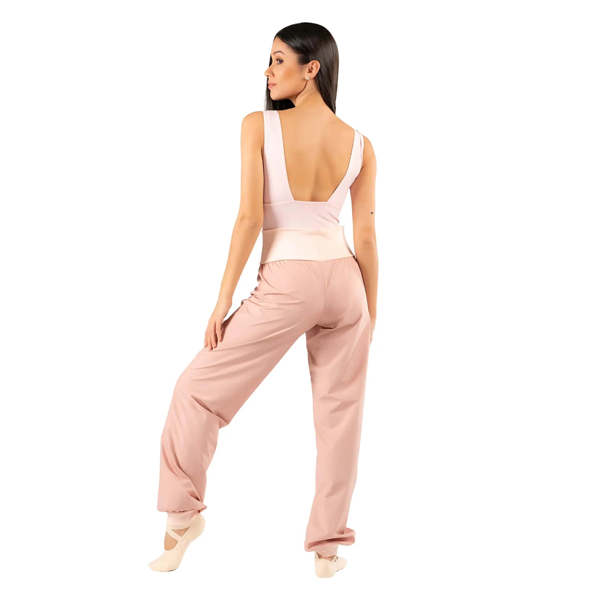 Pantaloni Sudorella Rosa Dansez Vous Sauna ideali per danza classica e moderna, mantieni i muscoli caldi e migliora i tuoi allenamenti. - Punto Fitness Potenza