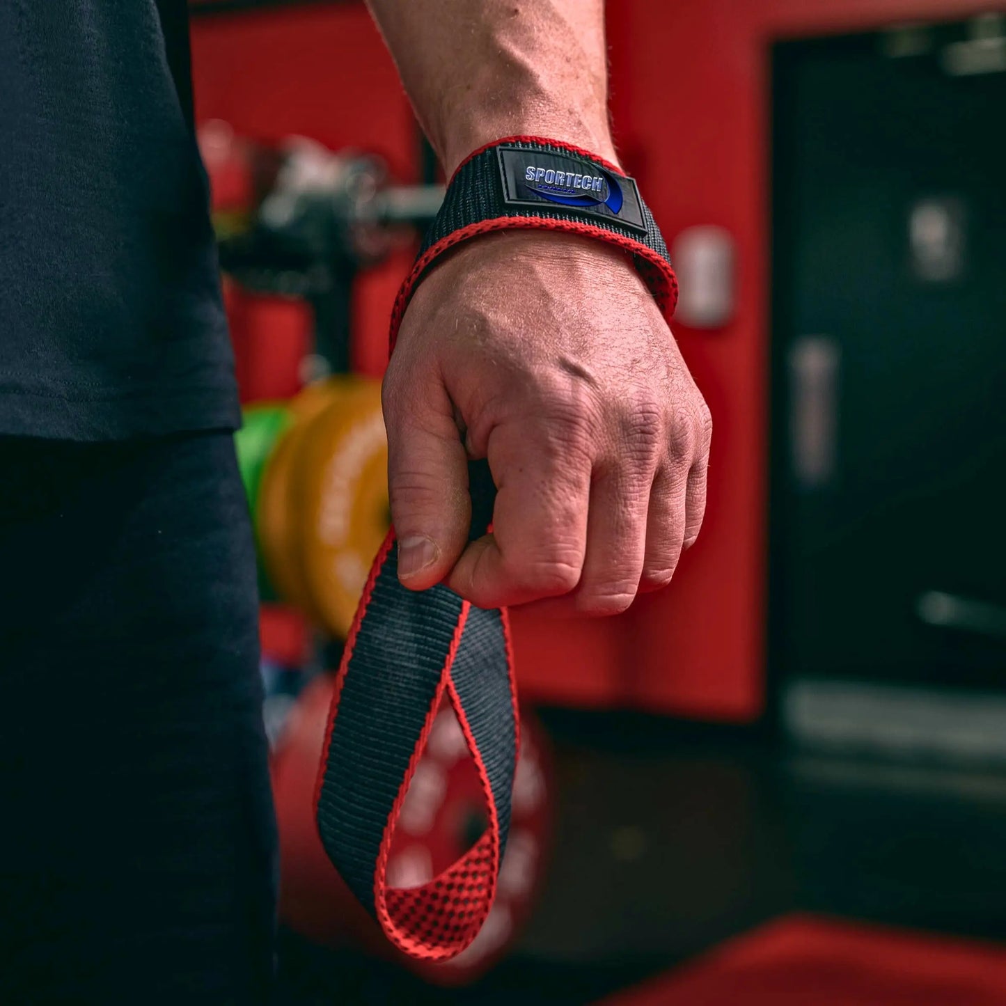 Fasce per stacchi pesi palestra figure-8 straps Bodybuilding Powerlifting lifestyle - Punto Fitness Potenza