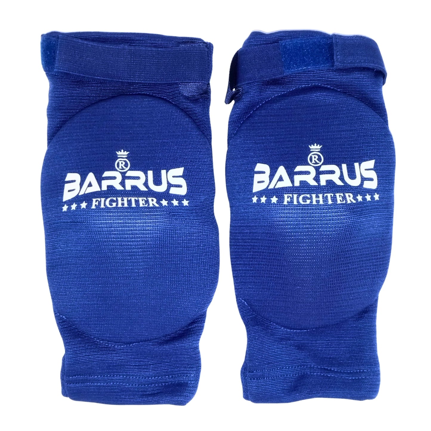 Barrus Gomitiere imbottite omologate WAKO protezione paragomiti Kickboxing MMA Muay Thai colore blu - Punto Fitness Potenza Arti Marziali