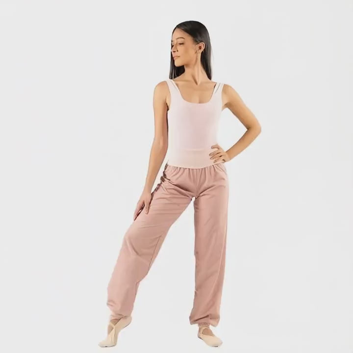 Pantaloni Sudorella Rosa Dansez Vous Sauna ideali per danza classica e moderna, mantieni i muscoli caldi e migliora i tuoi allenamenti - Punto Fitness Potenza