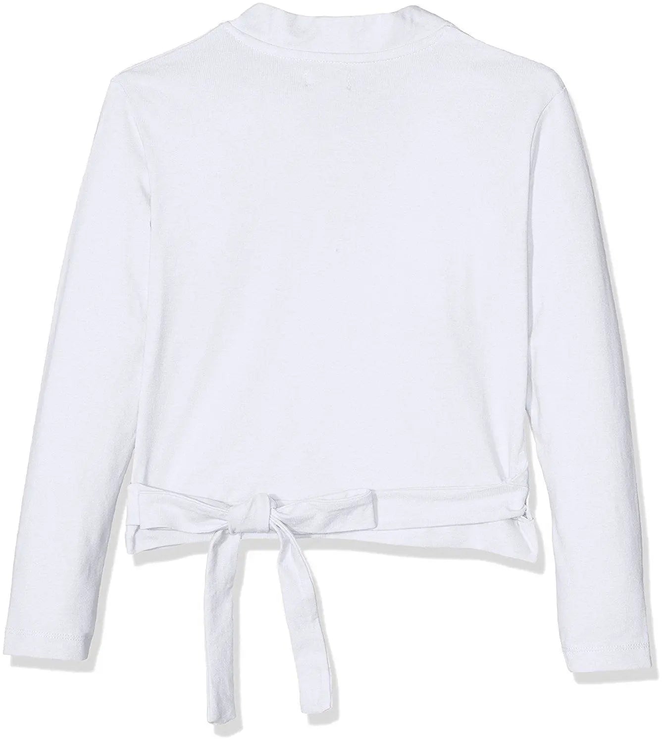 Sansha - Scaldacuore Danza Classica Candy incrociato ballerina cotone elasticizzato bianco - Punto Fitness Potenza