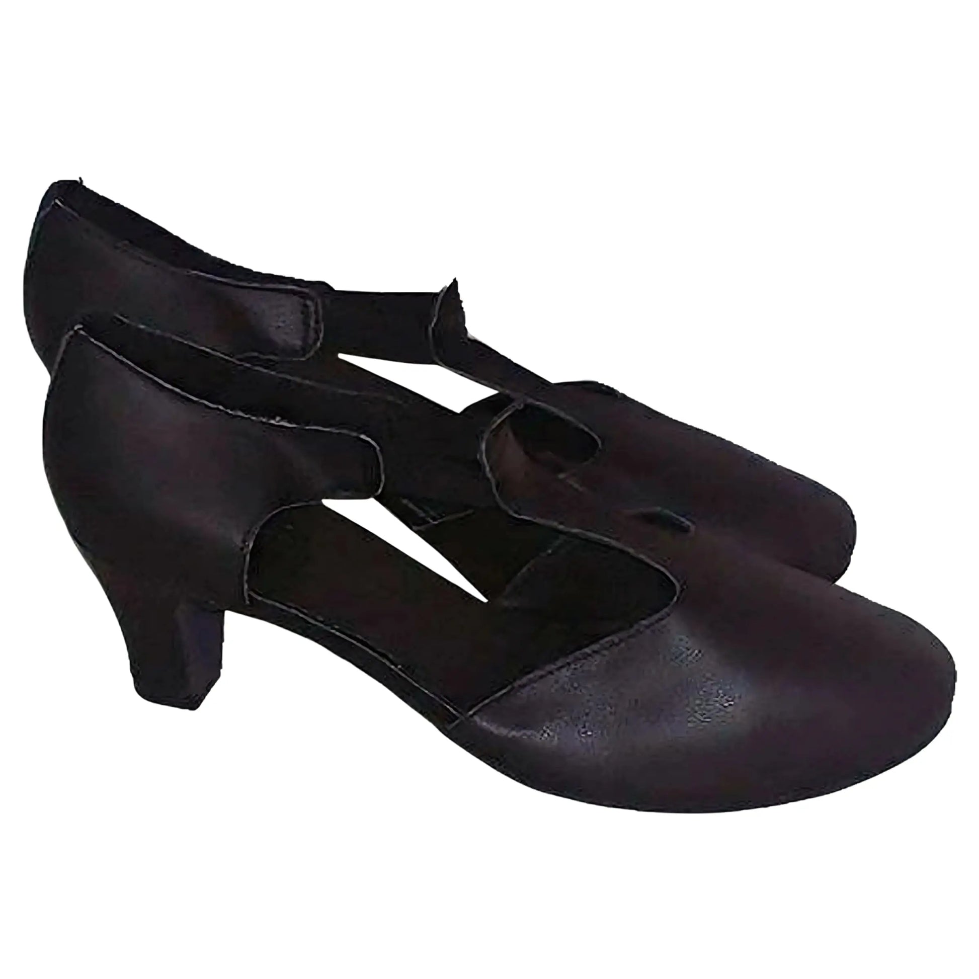 Scarpe Ballo T-BAR Vera Pelle Danza Liscio Studio allenamento - Punto Fitness Potenza