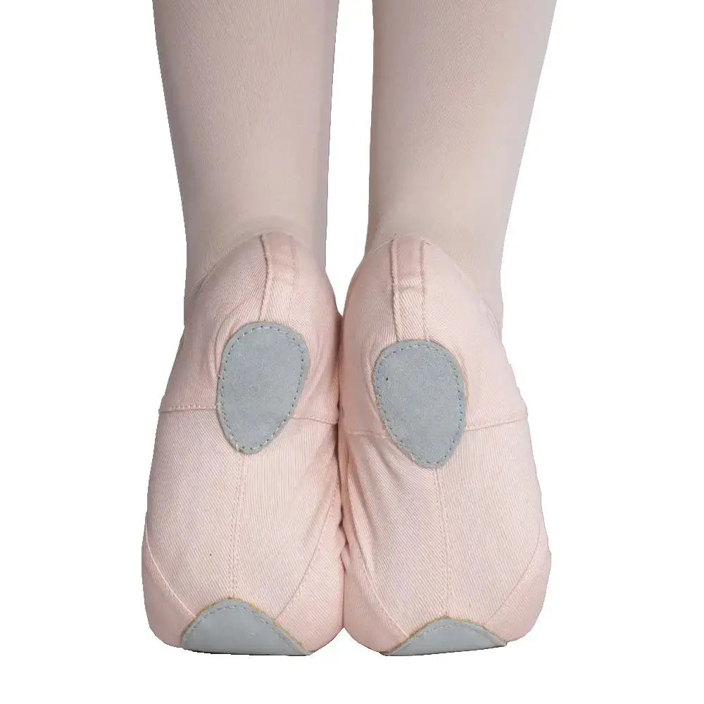 TuttoDanza - Scarpette Danza Classica VANIE Mezze in tela Mezzepunte Mezza Punta Ballerina - Punto Fitness Potenza