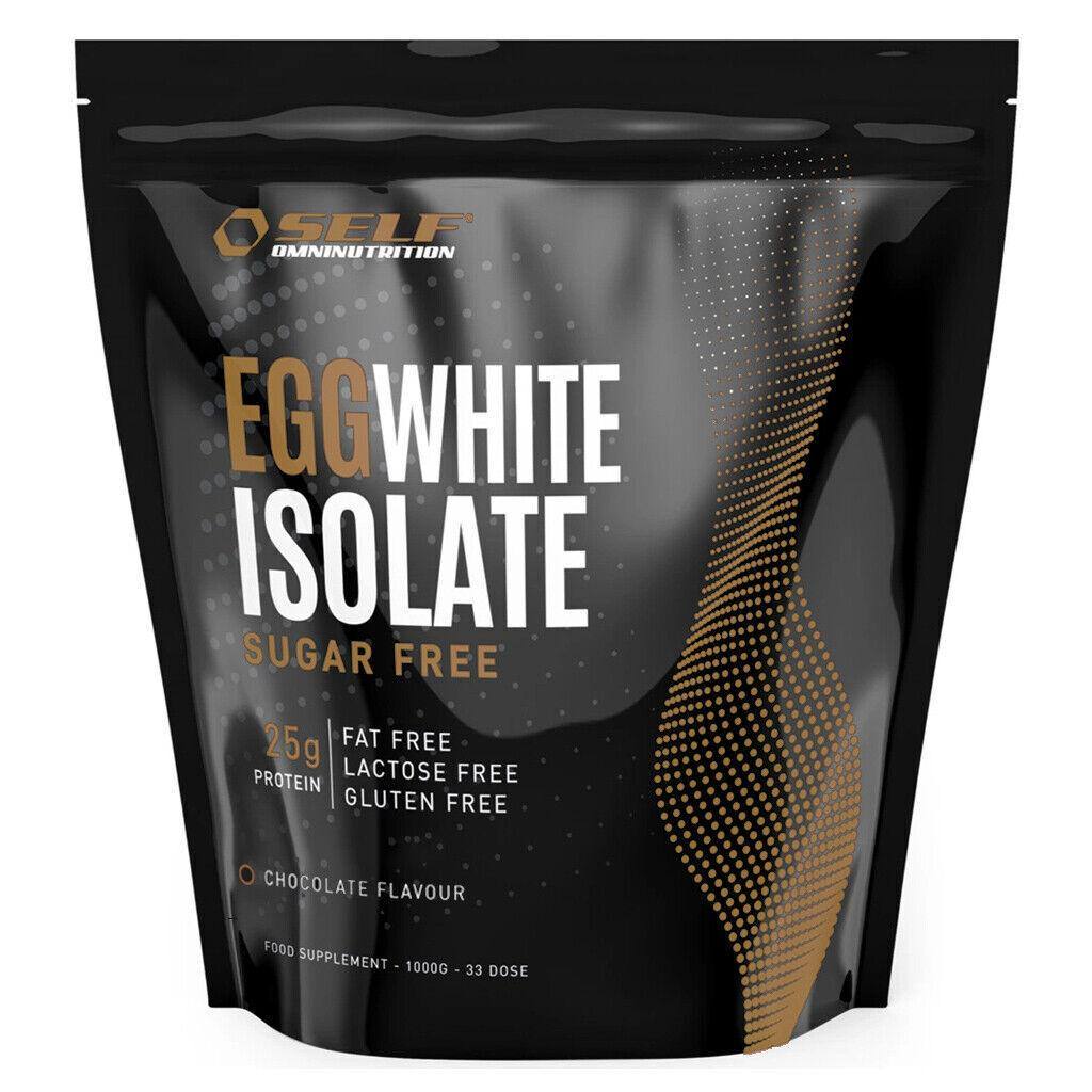 Self Omninutrition - Egg White Isolate proteine dell'uovo 💪 senza glutine senza lattosio - Punto Fitness
