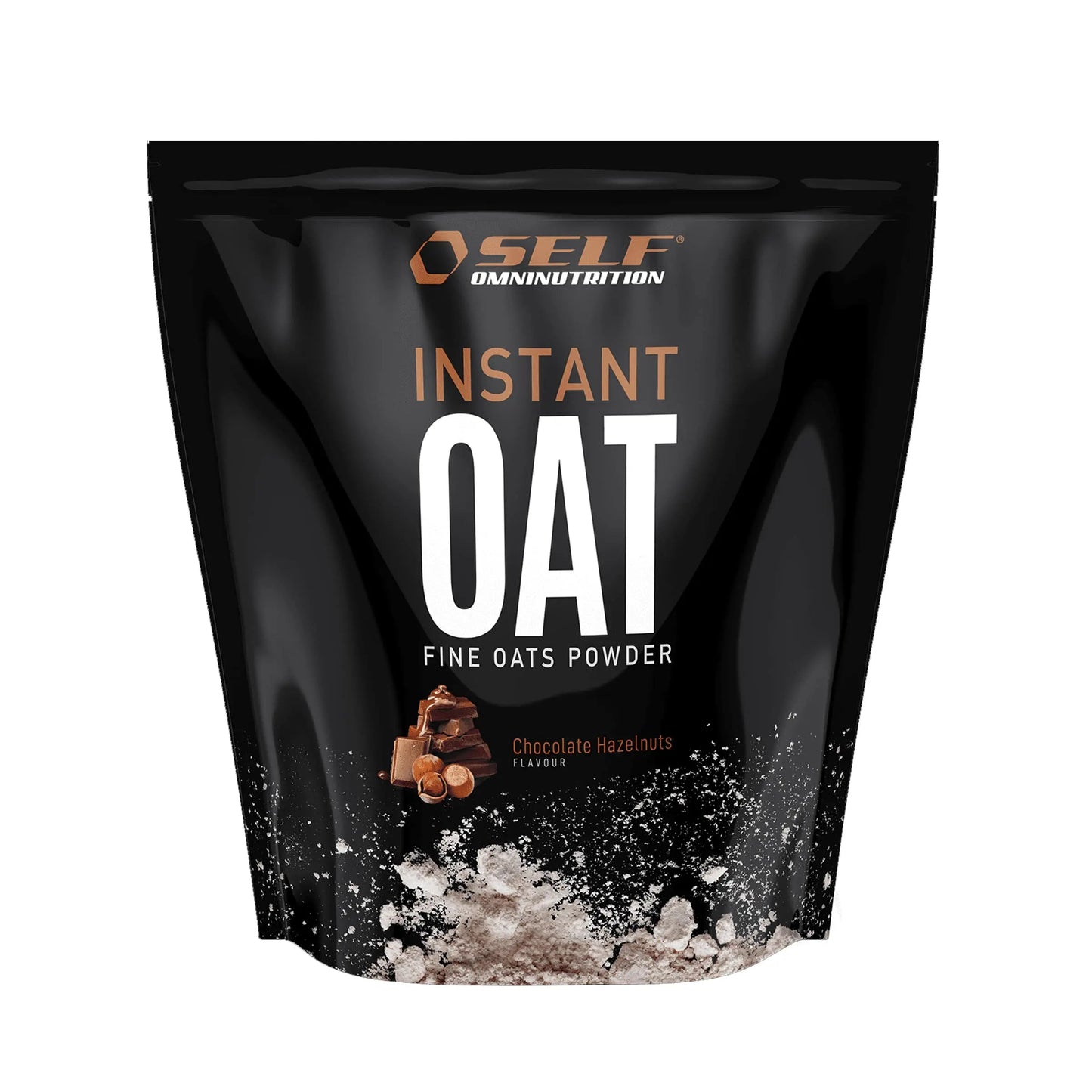 Self Omninutrition - Instant Oat farina di avena in polvere istantanea 1kg Gusto Cioccolato Nocciola - Punto Fitness Potenza