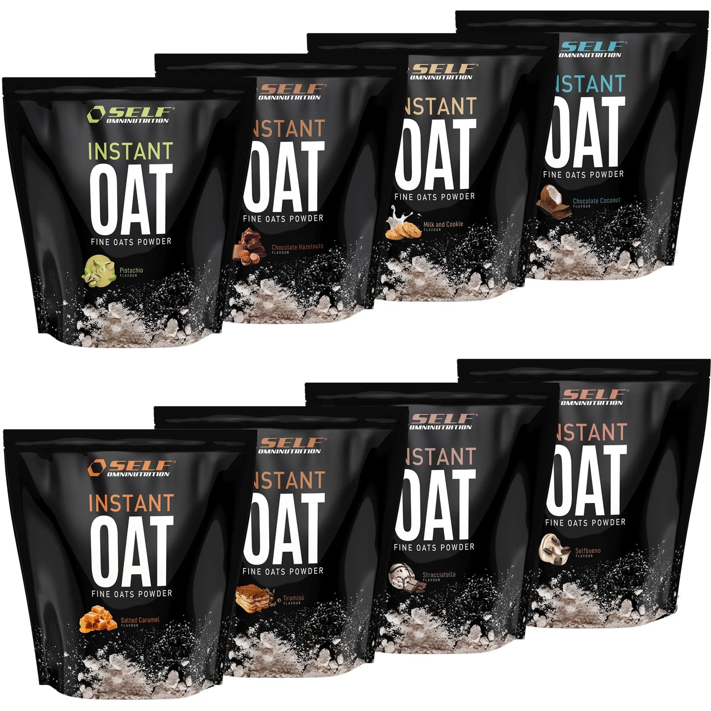 Self Omninutrition - Instant Oat farina di avena in polvere istantanea 1kg Gusti VarI - Punto Fitness Potenza