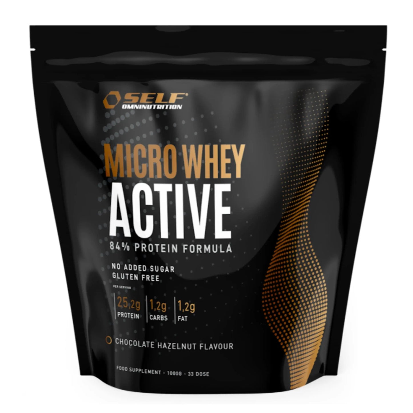 Self Omninutrition Micro Whey Active - Proteine in polvere isolate gusto Cioccolato e Nocciola - Punto Fitness Potenza