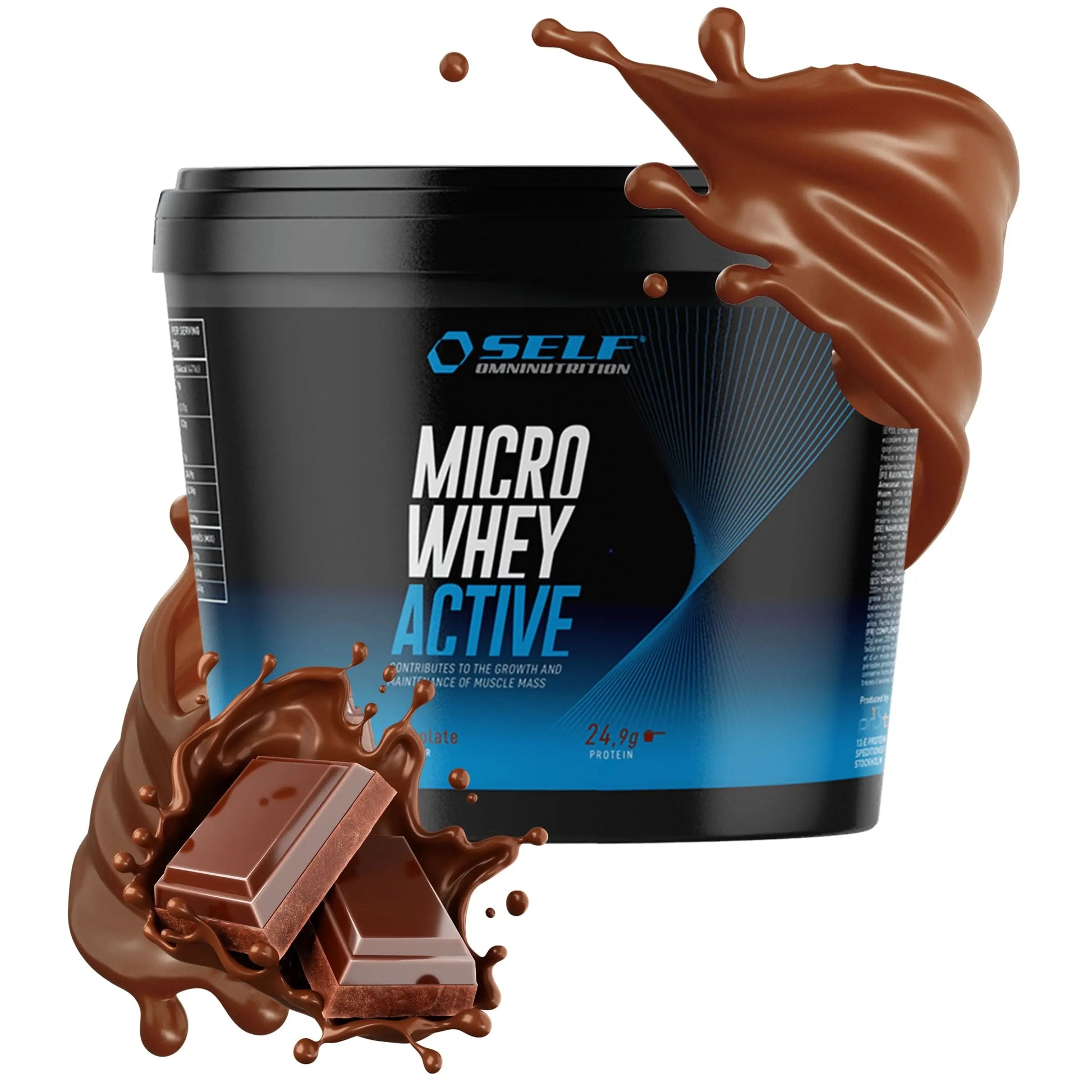 Self Omninutrition Micro Whey Active - Proteine in polvere isolate gusto Cioccolato - Punto Fitness Potenza