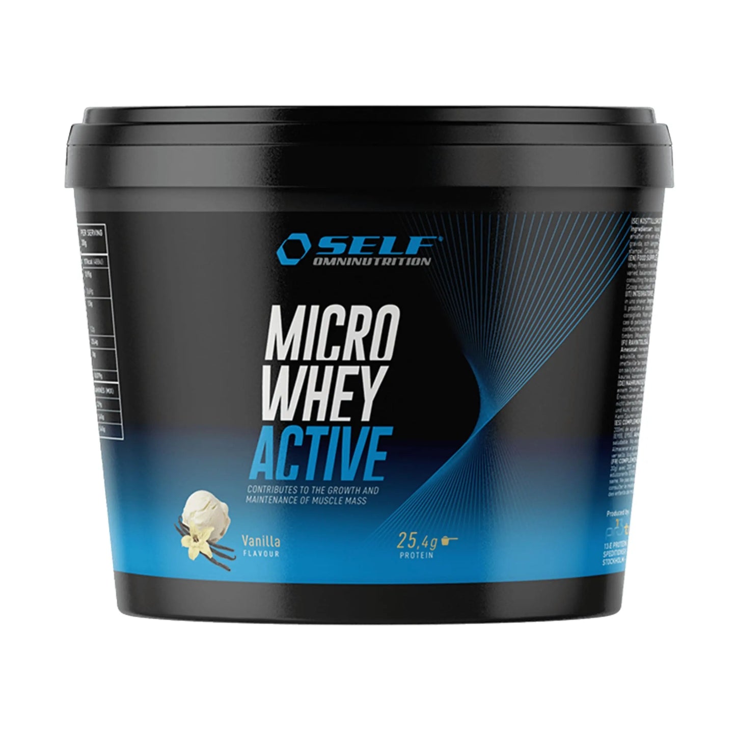 Self Omninutrition Micro Whey Active - Proteine in polvere isolate gusto Vaniglia - Punto Fitness Potenza