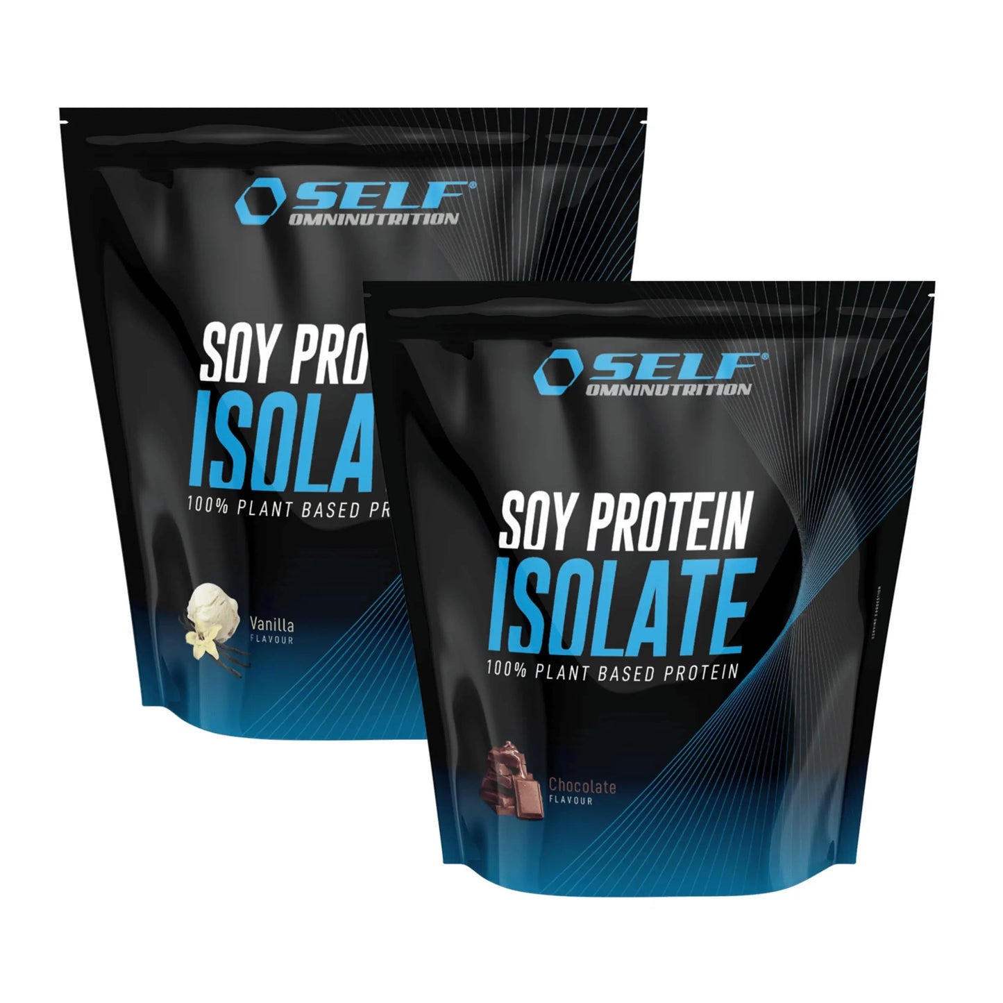 Self Omninutrition Soy PProtein Isolate - Proteine vegetali di soia isolate 1kg, SENZA glutine-lattosio-OGM - Punto Fitness Potenza