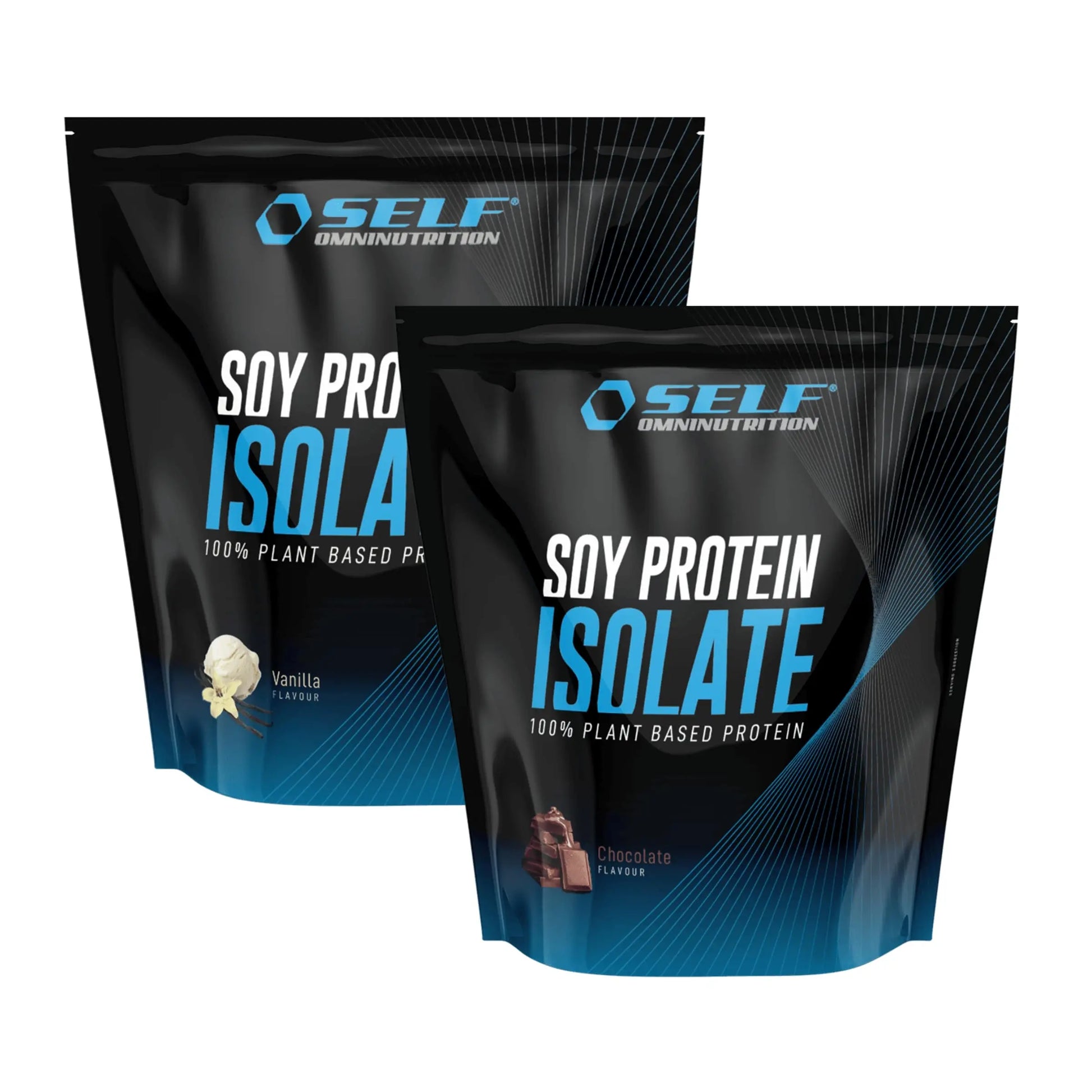 Self Omninutrition Soy PProtein Isolate - Proteine vegetali di soia isolate 1kg, SENZA glutine-lattosio-OGM - Punto Fitness Potenza