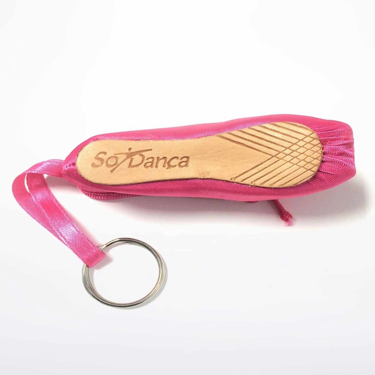So Danca Pointe Shoe Key Ring - Portachiavi con scarpetta da punta KC01 Colore Fuchsia - Punto Fitness Potenza