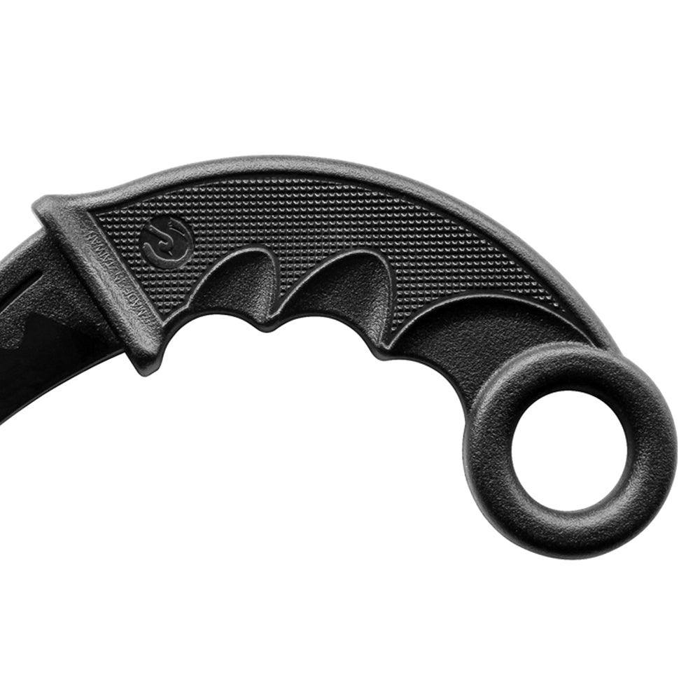 Sportech Italia - Coltello da Allenamento difesa personale Pugnale Curvo Karambit Knife in gomma Autodifesa addestramento arti marziali Silat e Kali self defense - Punto Fitness