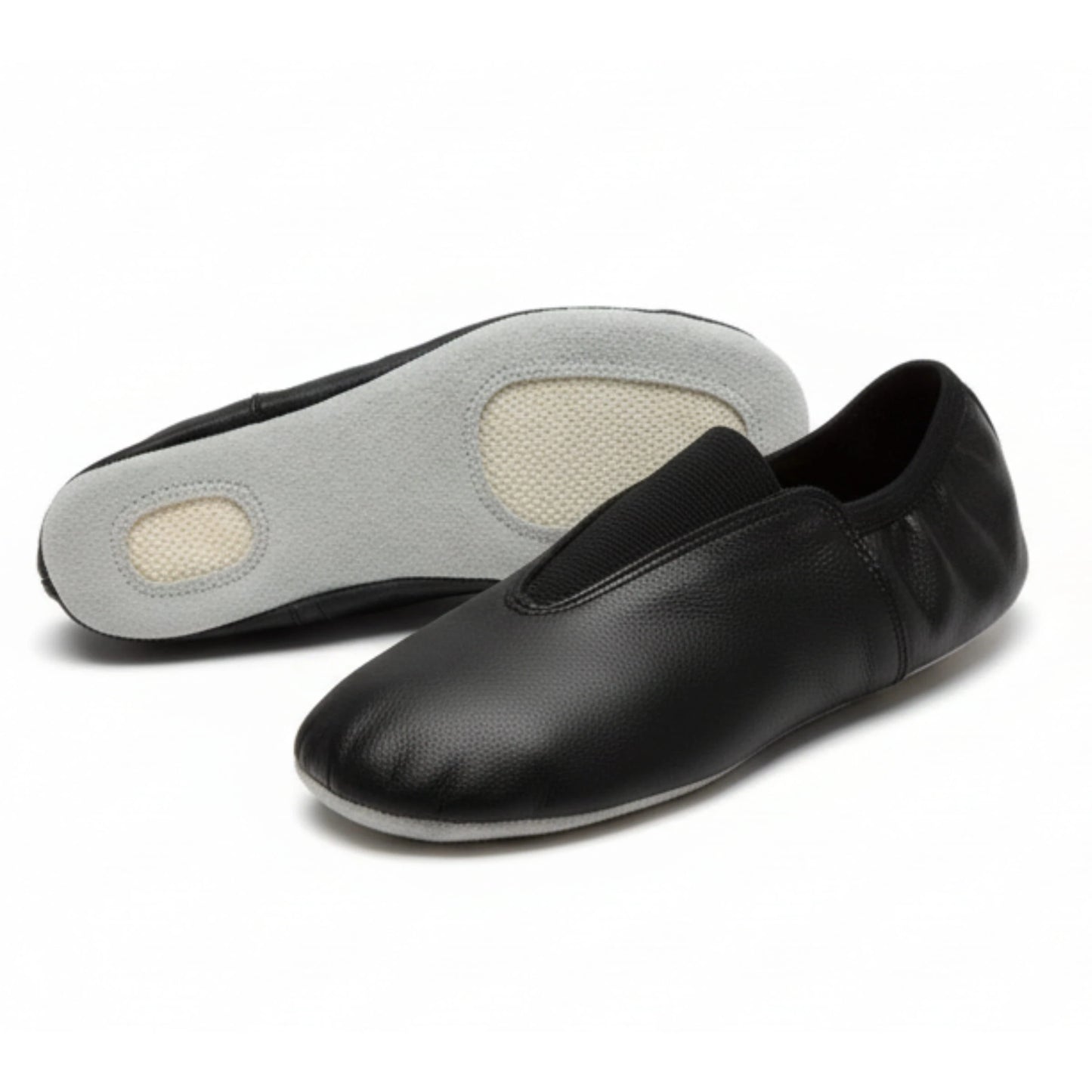 Scarpe Ritmiche Ginnastica Artistica Karate Tai Chi Ballo Danza Yoga colore nero - Punto Fitness Potenza