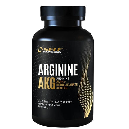 💥 SELF Omninutrition ARGININE AKG 💪 100/200 tabs Arginina AAKG L-Arginine - Punto Fitness