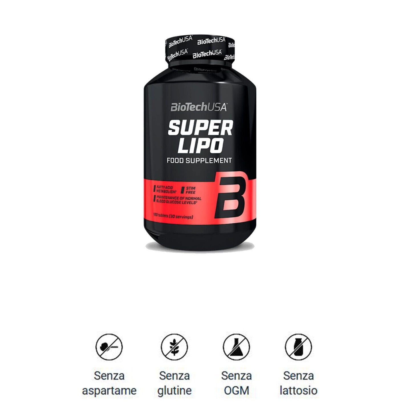 BioTechUSA 🔥 SUPER LIPO dimagrante 120/240/360 caps termogenico brucia grassi - Punto Fitness