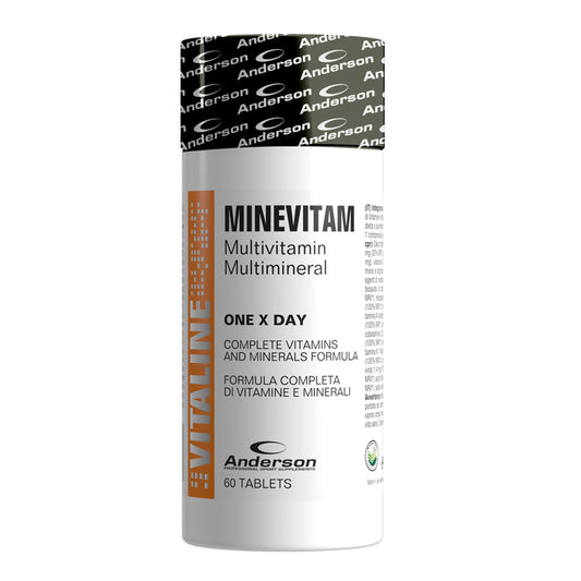 Anderson MINEVITAM - integratore multivitaminico minerale 60 compresse - Punto Fitness