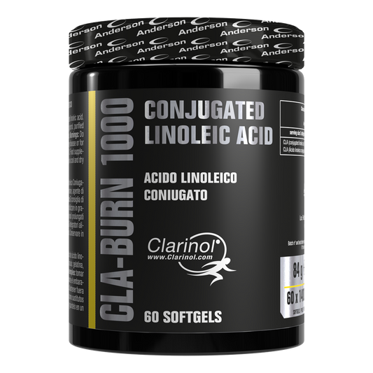 Anderson - CLA-burn 1000 Acido Linoleico Coniugato dimagrante bruciagrassi 60 perle