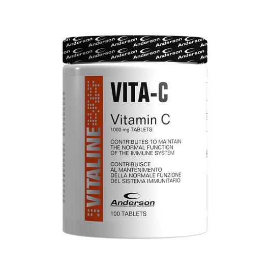 Anderson VITA-C VITALINE - Vitamina C 1000mg per capsula 100 compresse - Punto Fitness