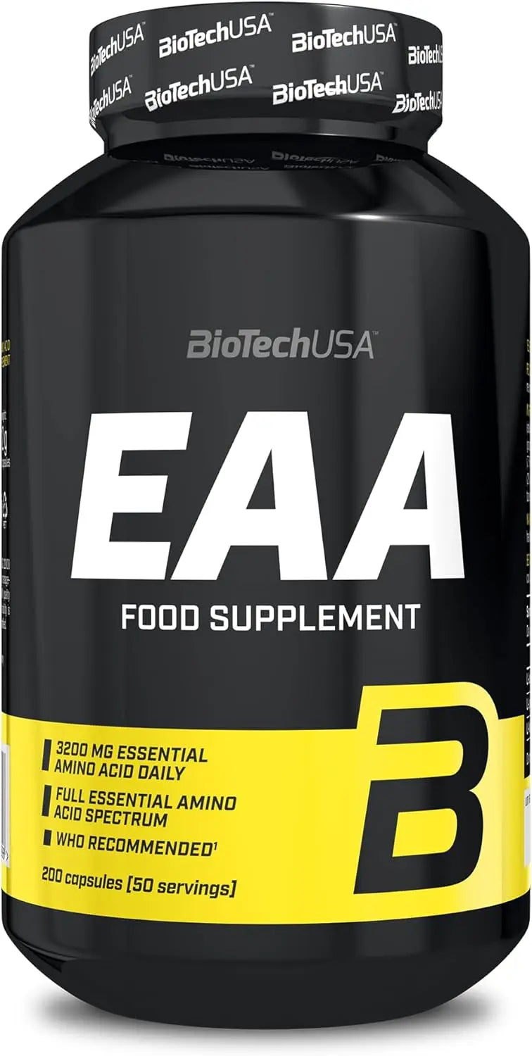 BioTechUSA EAA aminoacidi essenziali 200 capsule - Punto Fitness Potenza