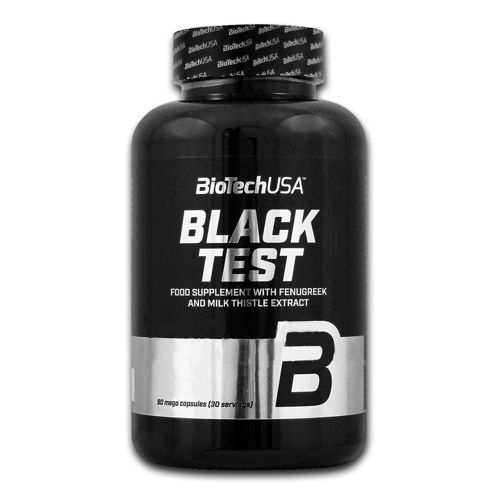 Biotech BLACK TEST 90 capsule stimolatore testosterone BiotechUSA