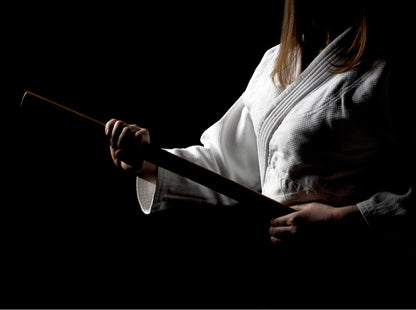 Sportech Italia - Bokken Suburito, Bokuto con Tsuba - Allenamento per Aikido, Iaido, Kobudo, Kendo, Kenjutsu - Punto Fitness