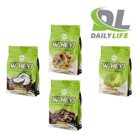 Daily Life W’HEY! - WHEY Protein Proteine in polvere Vari Gusti DL 907g - Punto Fitness