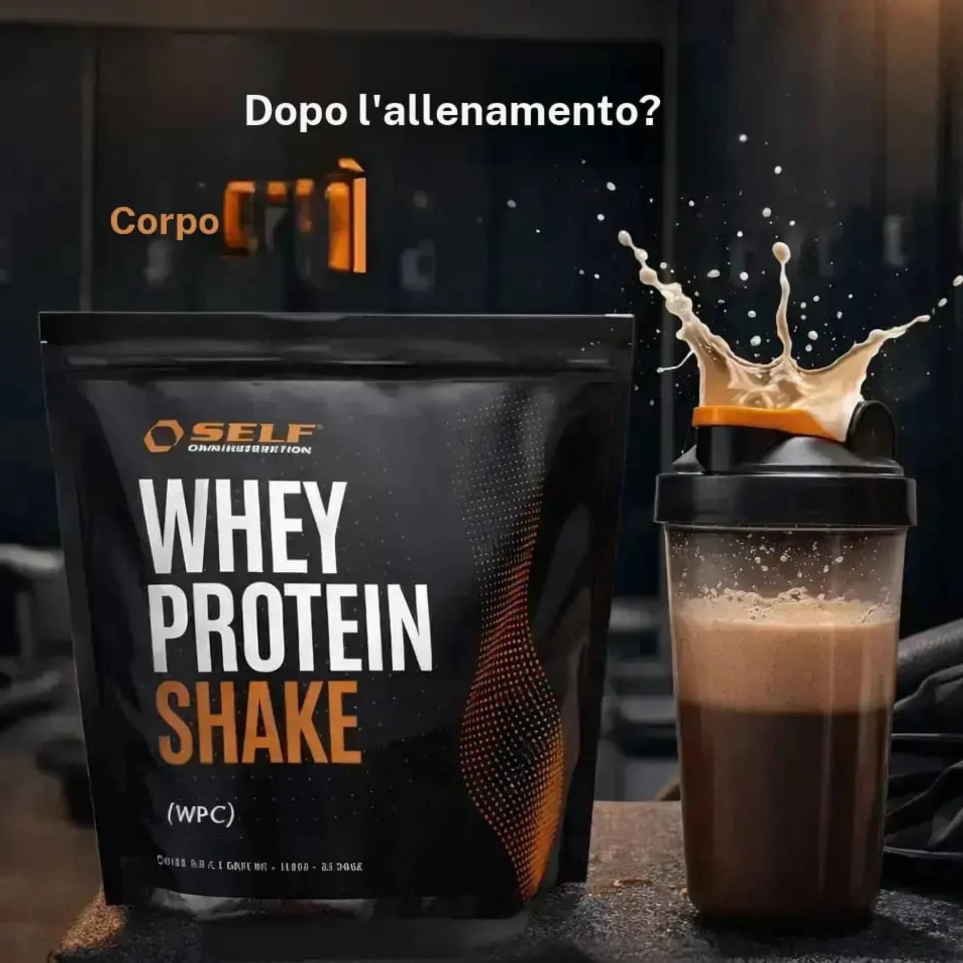 Self Omninutrition - Whey Protein Shake 💪 proteine del latte concentrate e isolate shaker | Punto Fitness Integratori