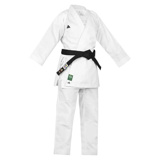Divisa Karategi Adidas Karate Kumite WKF Uniforme allenamento Kimono Karate Gi - Punto Fitness Potenza Arti Marziali