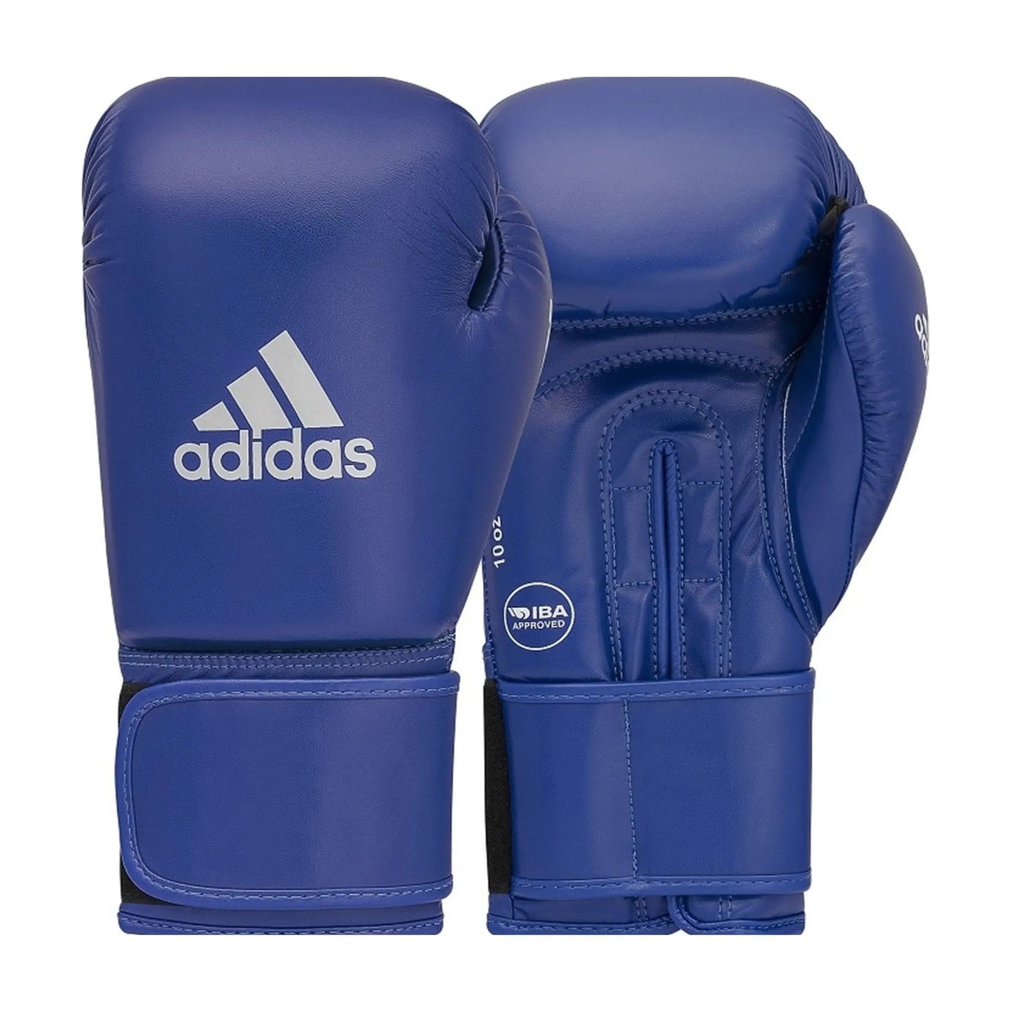 Guantoni Boxe in Pelle Adidas ADIIABG1 omologati IBA Blu - Punto Fitness Potenza