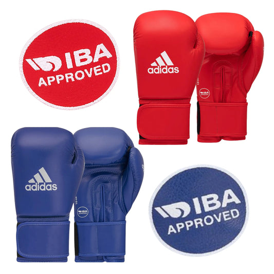 Guantoni Boxe in Pelle Adidas ADIIABG1 omologati IBA - Punto Fitness Potenza