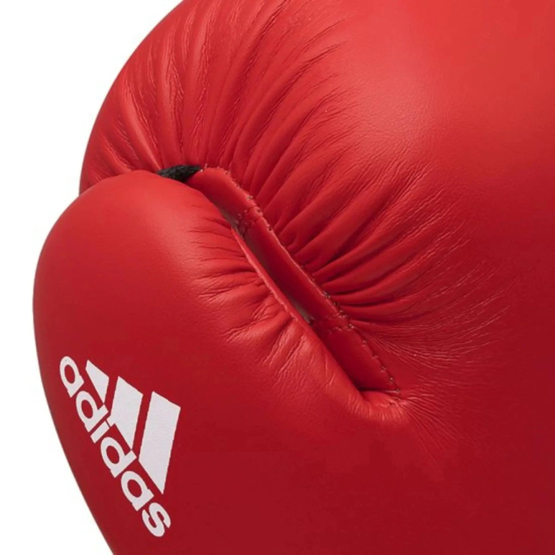 Guantoni Boxe in Pelle Adidas ADIIABG1 omologati IBA Rosso - Punto Fitness Potenza