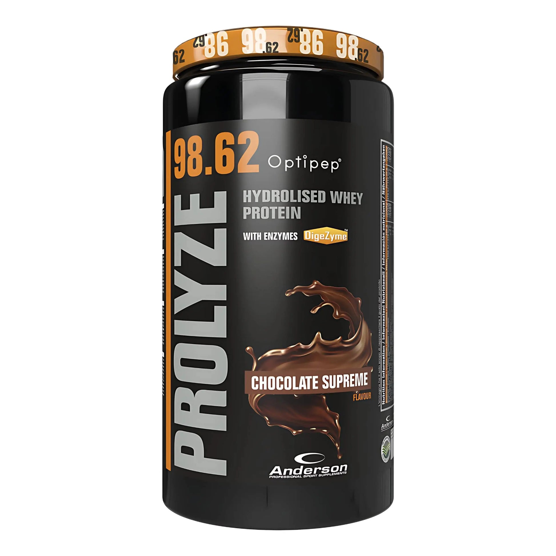 Anderson Prolyze 98.62 - Proteine idrolizzate Hydrolysed Whey Protein Optipep gusto Cioccolato - Punto Fitness Potenza