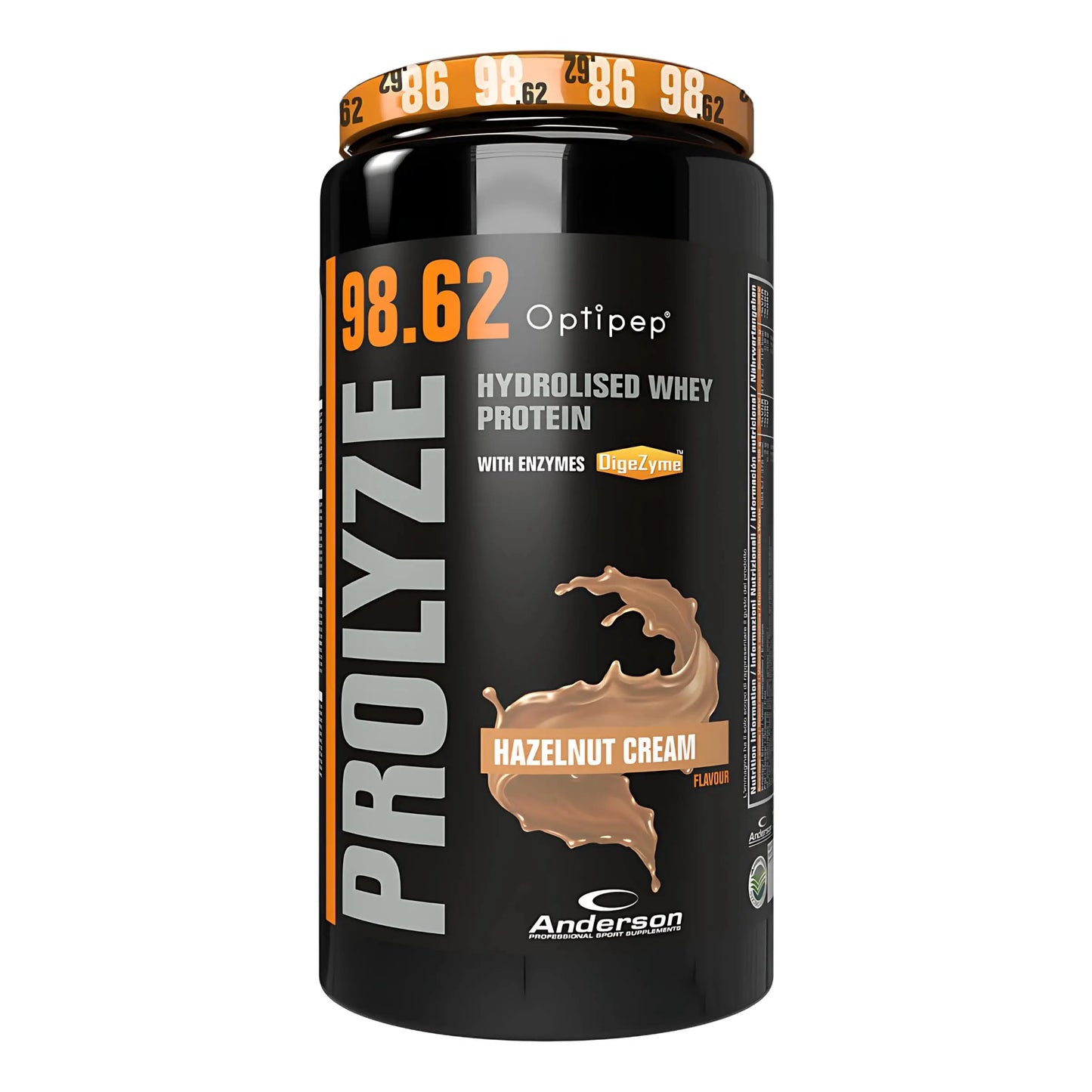 Anderson Prolyze 98.62 - Proteine idrolizzate Hydrolysed Whey Protein Optipep gusto Nocciola - Punto Fitness Potenza