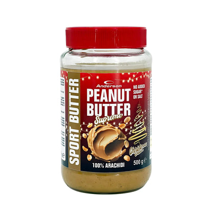 Anderson Sport Butter Supreme - Crema di arachidi proteica senza Glutine - Punto Fitness Potenza