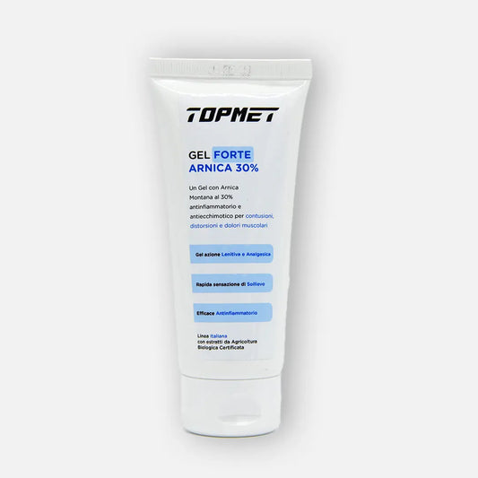 Gel con Arnica Montana al 30% antinfiammatorio e antiecchimotico per contusioni, distorsioni e dolori muscolari - Punto Fitness Potenza integratori