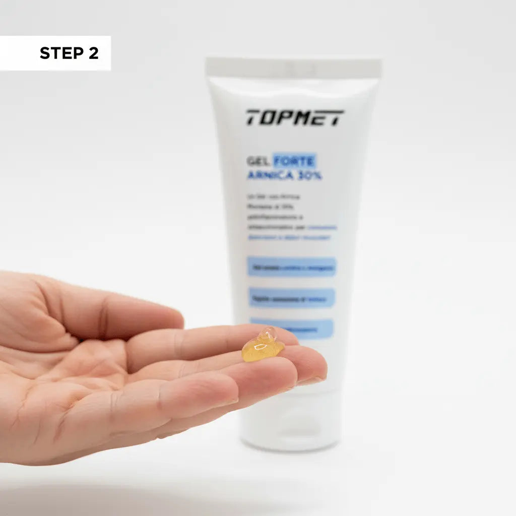 Gel con Arnica Montana al 30% antinfiammatorio e antiecchimotico per contusioni, distorsioni e dolori muscolari - Punto Fitness Potenza integratori