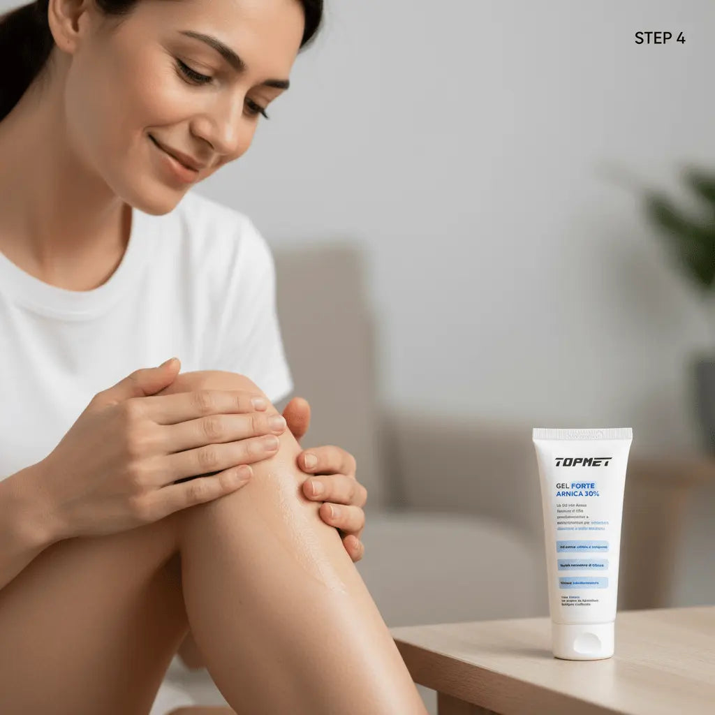 Gel con Arnica Montana al 30% antinfiammatorio e antiecchimotico per contusioni, distorsioni e dolori muscolari - Punto Fitness Potenza integratori