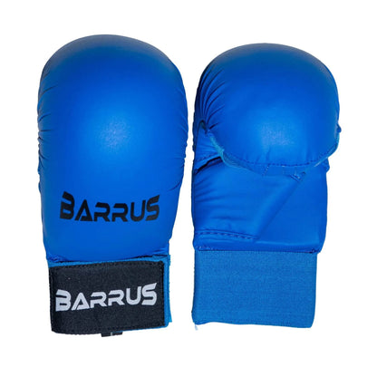 Barrus - Guanti Karate guantino Kumite colore Blu Misure S-M-L | Punto Fitness Potenza Arti Marziali